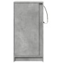 Aparador con LED madera ingeniería gris hormigón 42,5x34x85 cm by , Sideboards - Ref: Foro24-852141, Price: 60,09 €, Discount: %