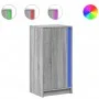 Aparador con LED madera de ingeniería gris Sonoma 42,5x34x85 cm by , Sideboards - Ref: Foro24-852143, Price: 56,79 €, Discoun...