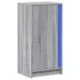 Aparador con LED madera de ingeniería gris Sonoma 42,5x34x85 cm by , Sideboards - Ref: Foro24-852143, Price: 56,79 €, Discoun...