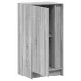 Aparador con LED madera de ingeniería gris Sonoma 42,5x34x85 cm by , Sideboards - Ref: Foro24-852143, Price: 56,79 €, Discoun...