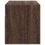 Mueble de TV de pared con luces LED marrón roble 100x31x35 cm von , TV-Möbel - Ref: Foro24-852270, Preis: 58,76 €, Rabatt: %