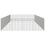 Recinto corral animales 24 paneles hierro galvanizado 54x60 cm von , Käfige und Lebensräume für Kleintiere - Ref: Foro24-3321...