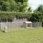 Recinto corral animales 24 paneles hierro galvanizado 54x80 cm by , Cages and habitats for small animals - Ref: Foro24-332134...