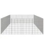 Recinto corral animales 24 paneles hierro galvanizado 54x80 cm by , Cages and habitats for small animals - Ref: Foro24-332134...