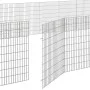 Recinto corral animales 24 paneles hierro galvanizado 54x80 cm by , Cages and habitats for small animals - Ref: Foro24-332134...