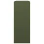 Leñero de acero verde 100x40x100 cm by , Firewood bags and holders - Ref: Foro24-850971, Price: 132,01 €, Discount: %