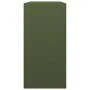 Schwarzer Stahlholzständer 100x40x80 cm von , Brennholztaschen und -halter - Ref: Foro24-850978, Preis: 123,67 €, Rabatt: %