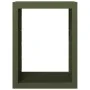 Grüner Stahlholzstapel 60x40x80 cm von , Brennholztaschen und -halter - Ref: Foro24-850999, Preis: 101,64 €, Rabatt: %