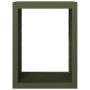 Leñero de acero verde 60x40x80 cm by , Firewood bags and holders - Ref: Foro24-850999, Price: 103,29 €, Discount: %