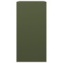 Leñero de acero verde 60x40x80 cm by , Firewood bags and holders - Ref: Foro24-850999, Price: 103,29 €, Discount: %