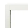 Leñero de acero blanco 60x40x100 cm by , Firewood bags and holders - Ref: Foro24-850990, Price: 105,06 €, Discount: %
