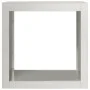 Edelstahl-Holzträger 60x40x60 cm von , Brennholztaschen und -halter - Ref: Foro24-851007, Preis: 127,41 €, Rabatt: %