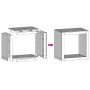 Leñero de acero inoxidable 60x40x60 cm by , Firewood bags and holders - Ref: Foro24-851007, Price: 129,54 €, Discount: %