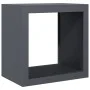 Holzträger aus anthrazitgrauem Stahl 60x40x60 cm von , Brennholztaschen und -halter - Ref: Foro24-851005, Preis: 89,47 €, Rab...