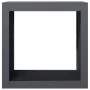 Leñero de acero gris antracita 60x40x60 cm de , Bolsas y soportes de leña - Ref: Foro24-851005, Precio: 89,47 €, Descuento: %