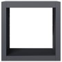 Leñero de acero gris antracita 60x40x60 cm by , Firewood bags and holders - Ref: Foro24-851005, Price: 85,06 €, Discount: %