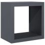 Leñero de acero gris antracita 60x40x60 cm by , Firewood bags and holders - Ref: Foro24-851005, Price: 85,06 €, Discount: %