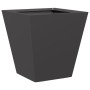 Pflanzkübel 2 Stück Schwarz Stahl 30x30x30 cm von , Töpfe und Pflanzgefäße - Ref: Foro24-851039, Preis: 41,58 €, Rabatt: %