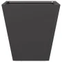 Jardineras 2 unidades acero negro 30x30x30 cm by , Pots and planters - Ref: Foro24-851039, Price: 40,96 €, Discount: %