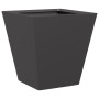 Pflanzkübel 2 Stück Schwarz Stahl 30x30x30 cm von , Töpfe und Pflanzgefäße - Ref: Foro24-851039, Preis: 41,58 €, Rabatt: %