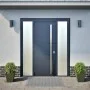 Pflanzkübel 2 Stück aus olivgrünem Stahl, 30x30x30 cm. von , Töpfe und Pflanzgefäße - Ref: Foro24-851045, Preis: 42,42 €, Rab...