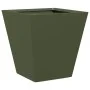Jardineras 2 unidades acero verde oliva 30x30x30 cm de , Maceteros y jardineras - Ref: Foro24-851045, Precio: 42,42 €, Descue...