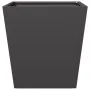 Jardineras 2 unidades acero negro 40x40x40 cm by , Pots and planters - Ref: Foro24-851053, Price: 63,89 €, Discount: %