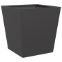 Pflanzkübel 2 Stück aus schwarzem Stahl 40x40x40 cm von , Töpfe und Pflanzgefäße - Ref: Foro24-851053, Preis: 58,73 €, Rabatt: %