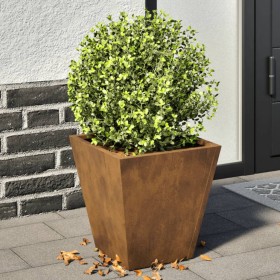 Jardineras 2 unidades acero oxidado 30x30x30 cm by , Pots and planters - Ref: Foro24-851051, Price: 41,06 €, Discount: %