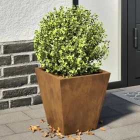 Pflanzkübel 2 Stück aus rostigem Stahl 30x30x30 cm von , Töpfe und Pflanzgefäße - Ref: Foro24-851051, Preis: 45,98 €, Rabatt: %