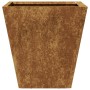 Pflanzkübel 2 Stück aus rostigem Stahl 30x30x30 cm von , Töpfe und Pflanzgefäße - Ref: Foro24-851051, Preis: 41,06 €, Rabatt: %