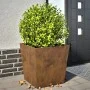 Pflanzkübel 2 Stück aus rostfreiem Stahl 50x50x50 cm von , Töpfe und Pflanzgefäße - Ref: Foro24-851079, Preis: 101,70 €, Raba...