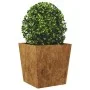 Pflanzkübel 2 Stück aus rostfreiem Stahl 50x50x50 cm von , Töpfe und Pflanzgefäße - Ref: Foro24-851079, Preis: 101,70 €, Raba...