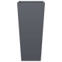 Jardineras hexagonales 2 uds acero antracita 35x35x75 cm by , Pots and planters - Ref: Foro24-851085, Price: 103,25 €, Discou...