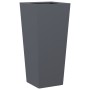 Jardineras hexagonales 2 uds acero antracita 35x35x75 cm by , Pots and planters - Ref: Foro24-851085, Price: 103,25 €, Discou...