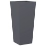 Jardineras hexagonales 2 uds acero antracita 35x35x75 cm by , Pots and planters - Ref: Foro24-851085, Price: 103,25 €, Discou...