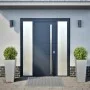 Jardineras 2 uds acero inoxidable 35x35x75 cm by , Pots and planters - Ref: Foro24-851091, Price: 95,70 €, Discount: %