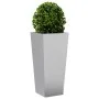 Pflanzkübel 2 Stück Edelstahl 35x35x75 cm von , Töpfe und Pflanzgefäße - Ref: Foro24-851091, Preis: 97,59 €, Rabatt: %