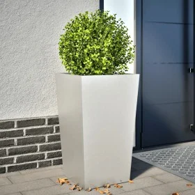 Jardinera de acero inoxidable 45x45x75 cm by , Pots and planters - Ref: Foro24-851102, Price: 112,64 €, Discount: %