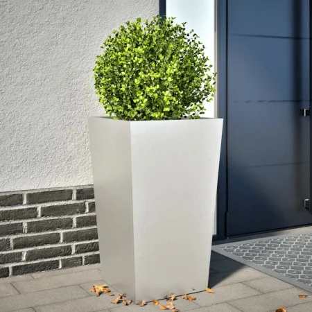 Edelstahl-Pflanzgefäß 45x45x75 cm von , Töpfe und Pflanzgefäße - Ref: Foro24-851102, Preis: 112,64 €, Rabatt: %