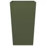 Pflanzgefäß aus olivgrünem Stahl, 45x45x75 cm. von , Töpfe und Pflanzgefäße - Ref: Foro24-851100, Preis: 77,79 €, Rabatt: %