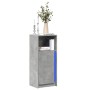 Sideboard mit LED-Beleuchtung, Holzoptik in Grau-Beton, 42,5x34x100 cm. von , Sideboards - Ref: Foro24-852155, Preis: 59,05 €...