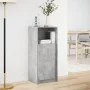 Sideboard mit LED-Beleuchtung, Holzoptik in Grau-Beton, 42,5x34x100 cm. von , Sideboards - Ref: Foro24-852155, Preis: 58,33 €...