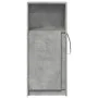 Aparador con LED madera ingeniería gris hormigón 42,5x34x100 cm by , Sideboards - Ref: Foro24-852155, Price: 58,33 €, Discoun...