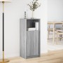Sideboard mit LED-Beleuchtung aus grauem Sonoma-Ingenieurholz 42,5x34x100cm. von , Sideboards - Ref: Foro24-852157, Preis: 60...