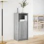 Sideboard mit LED-Beleuchtung aus grauem Sonoma-Ingenieurholz 42,5x34x100cm. von , Sideboards - Ref: Foro24-852157, Preis: 59...