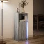 Sideboard mit LED-Beleuchtung aus grauem Sonoma-Ingenieurholz 42,5x34x100cm. von , Sideboards - Ref: Foro24-852157, Preis: 59...