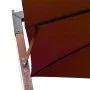 Hanging parasol with solid terracotta fir wood pole 3x3 m by vidaXL, Umbrellas - Ref: Foro24-313777, Price: 163,56 €, Discoun...