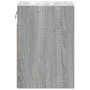Mesita de noche de pared con luces LED gris Sonoma de , Mesitas de noche - Ref: Foro24-3307971, Precio: 57,72 €, Descuento: %