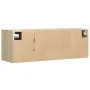 Mueble de TV de pared con luces LED roble Sonoma 100x31x35 cm von , TV-Möbel - Ref: Foro24-852266, Preis: 62,46 €, Rabatt: %